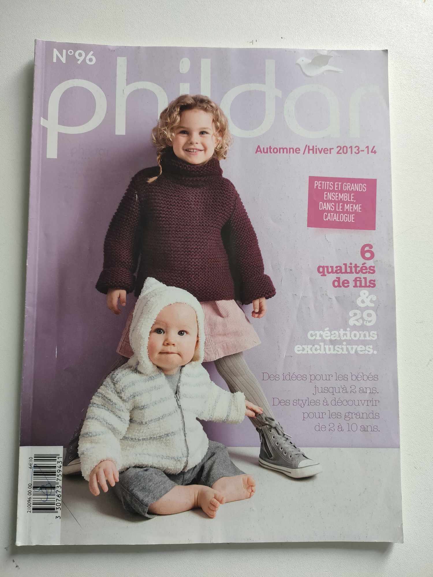 Catalogue Phildar Enfant - Achat Patricia L. - Laines & Boutons